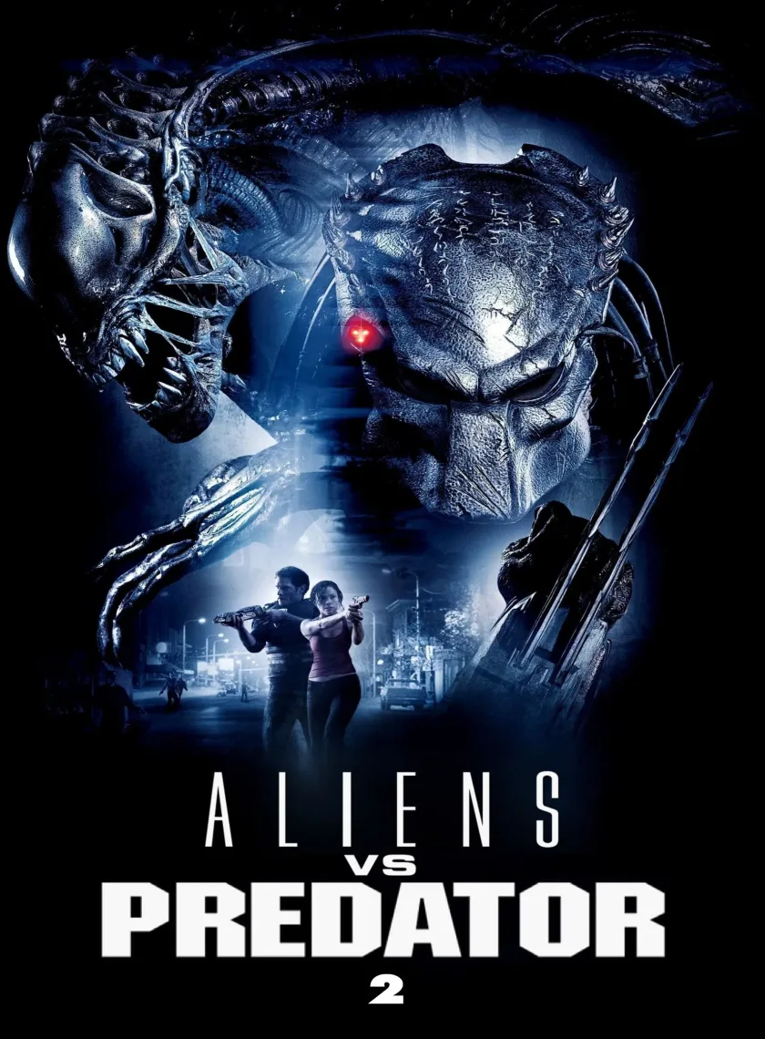 Aliens Vs Predator - Requiem (2007) (Hindi + English) Dual Audio Hollywood Movie BluRay HD ESub